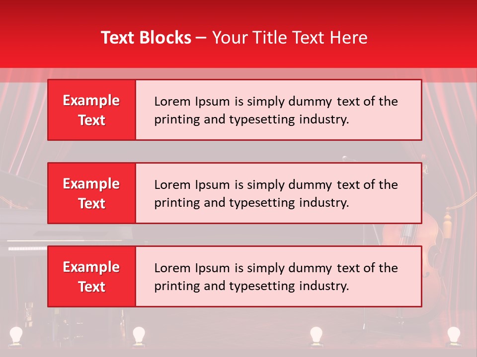Production Culture Instruments PowerPoint Template