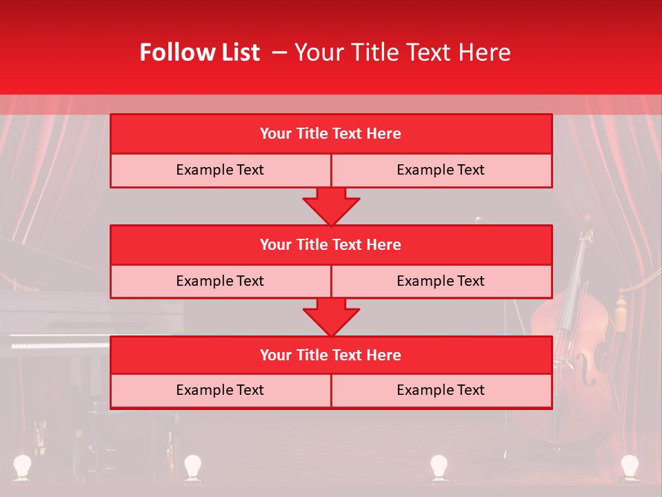 Production Culture Instruments PowerPoint Template