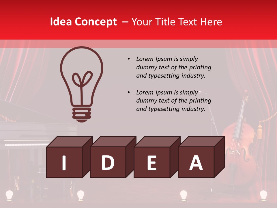 Production Culture Instruments PowerPoint Template