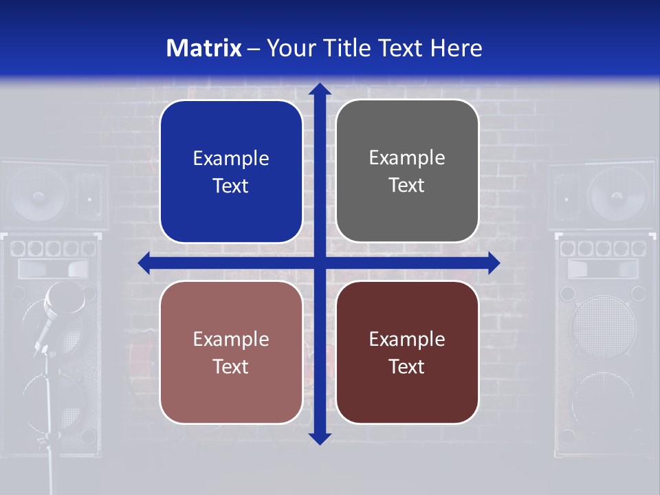 Concert Techno Advertisement PowerPoint Template