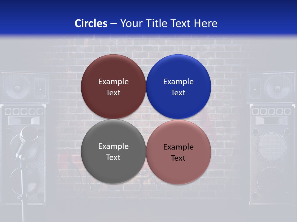 Concert Techno Advertisement PowerPoint Template