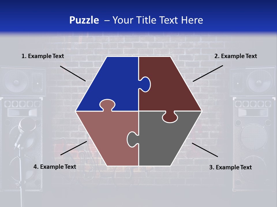 Concert Techno Advertisement PowerPoint Template