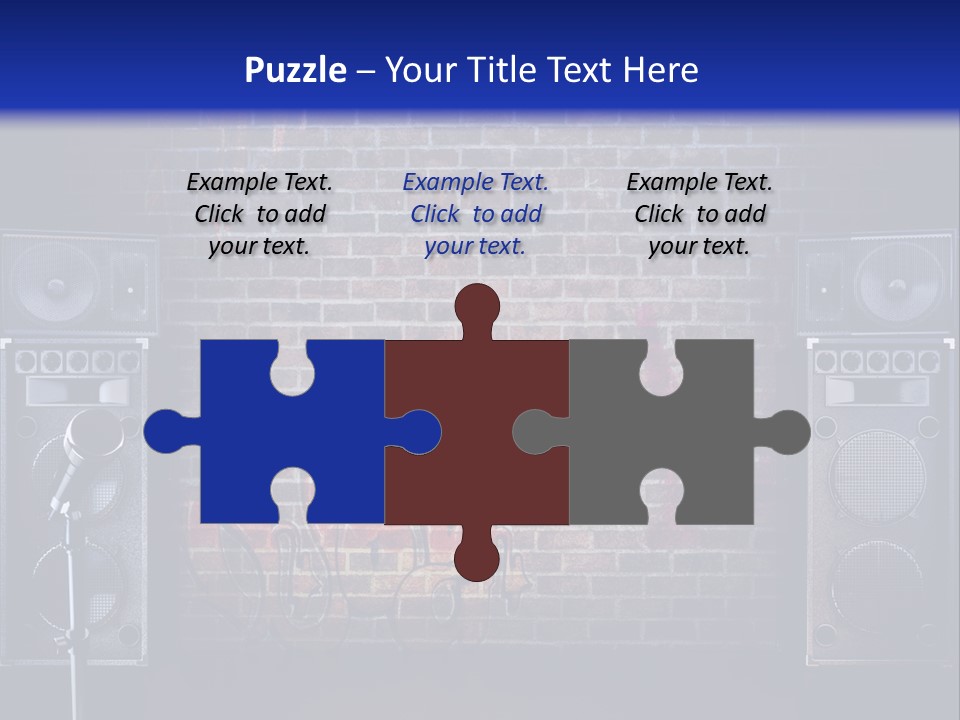 Concert Techno Advertisement PowerPoint Template