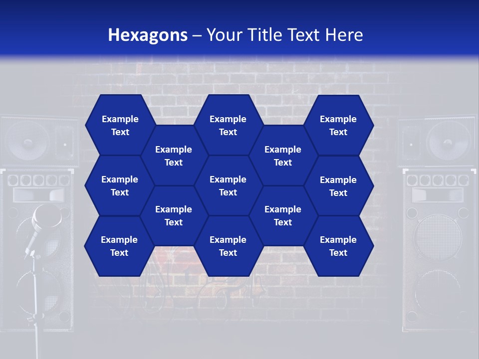 Concert Techno Advertisement PowerPoint Template