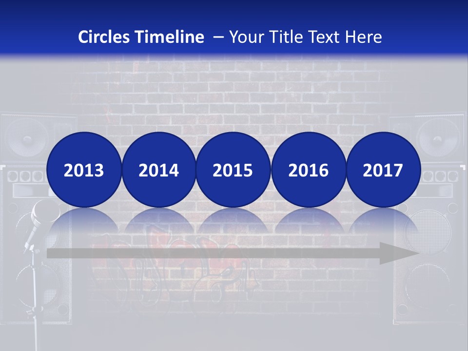 Concert Techno Advertisement PowerPoint Template