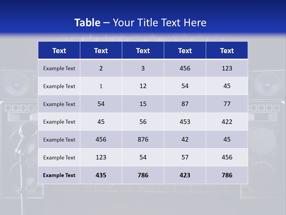 Concert Techno Advertisement PowerPoint Template