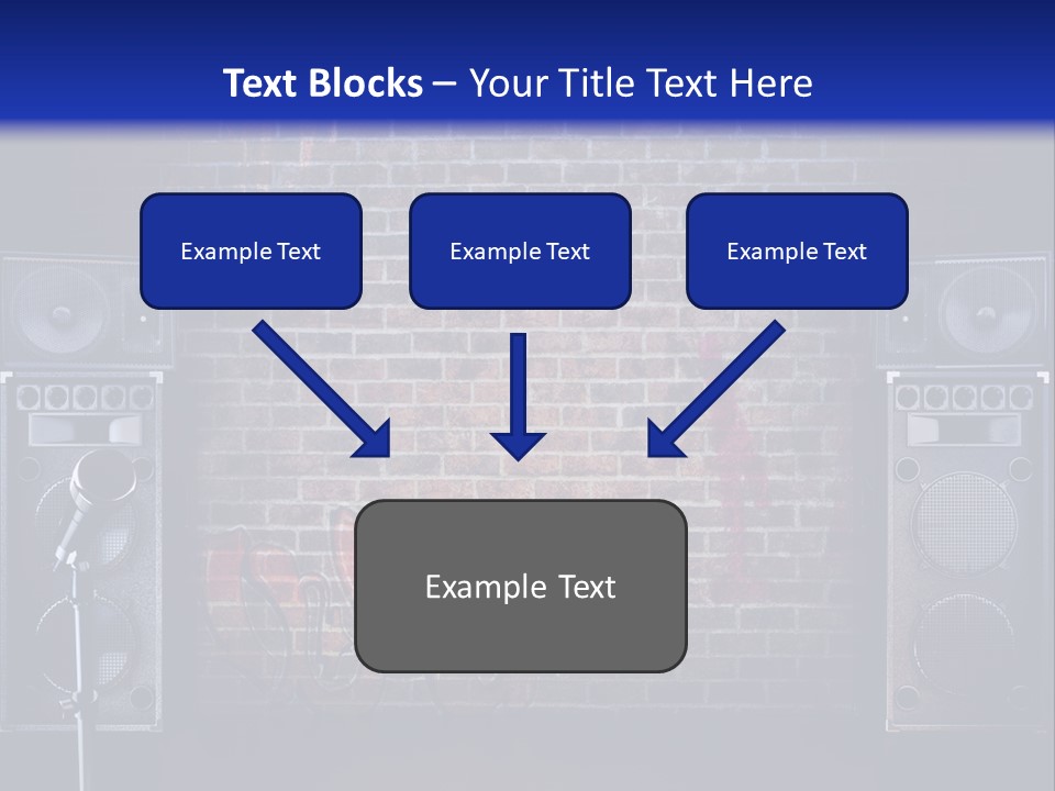 Concert Techno Advertisement PowerPoint Template