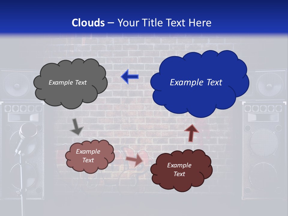 Concert Techno Advertisement PowerPoint Template