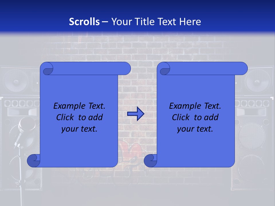 Concert Techno Advertisement PowerPoint Template