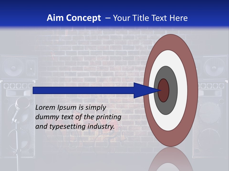 Concert Techno Advertisement PowerPoint Template