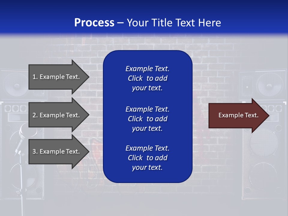 Concert Techno Advertisement PowerPoint Template