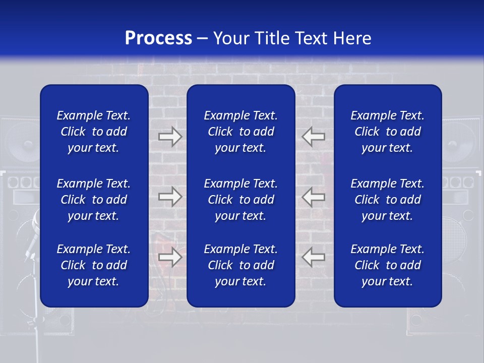 Concert Techno Advertisement PowerPoint Template