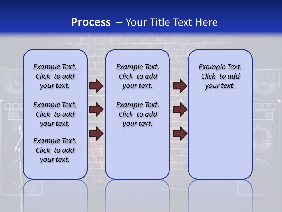 Concert Techno Advertisement PowerPoint Template