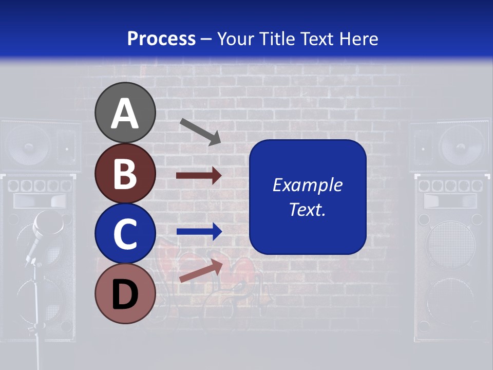 Concert Techno Advertisement PowerPoint Template