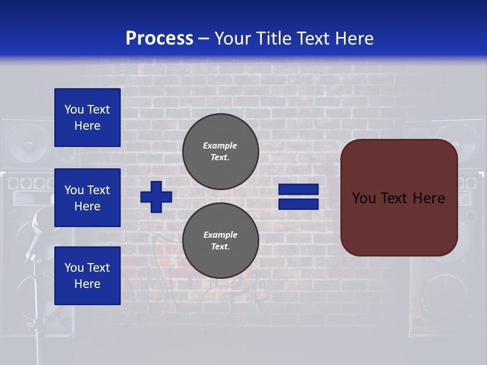Concert Techno Advertisement PowerPoint Template
