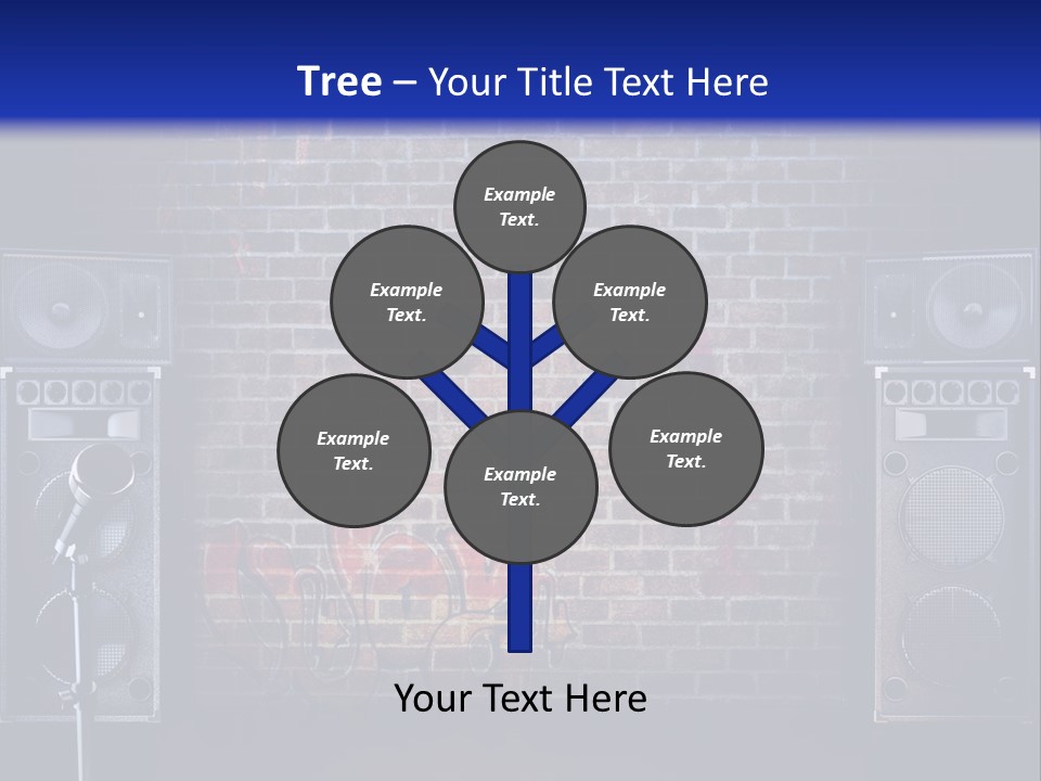 Concert Techno Advertisement PowerPoint Template