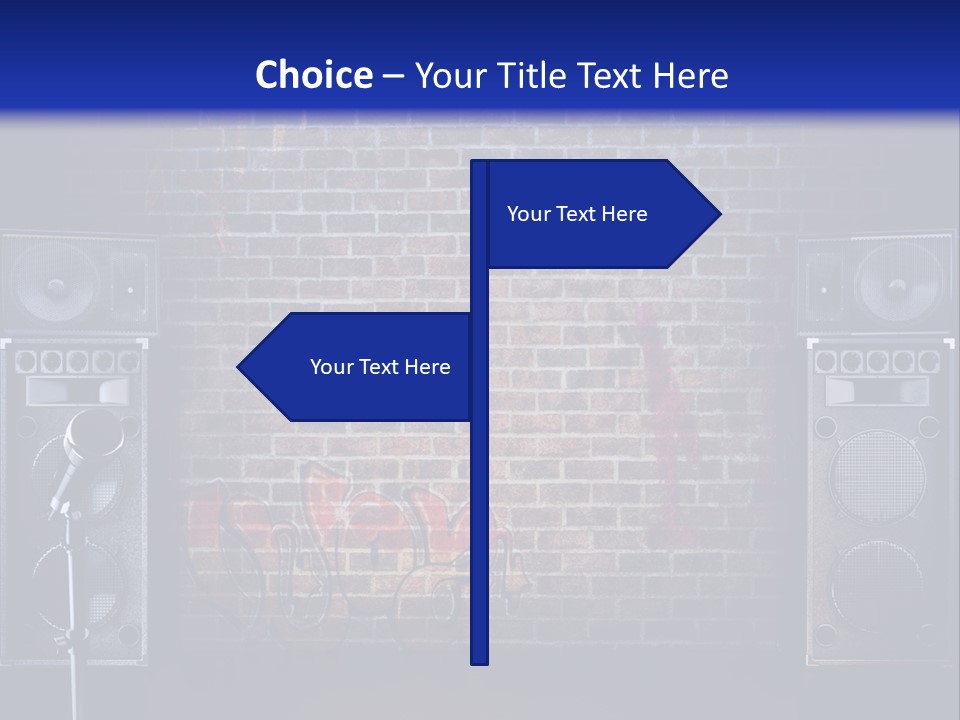 Concert Techno Advertisement PowerPoint Template