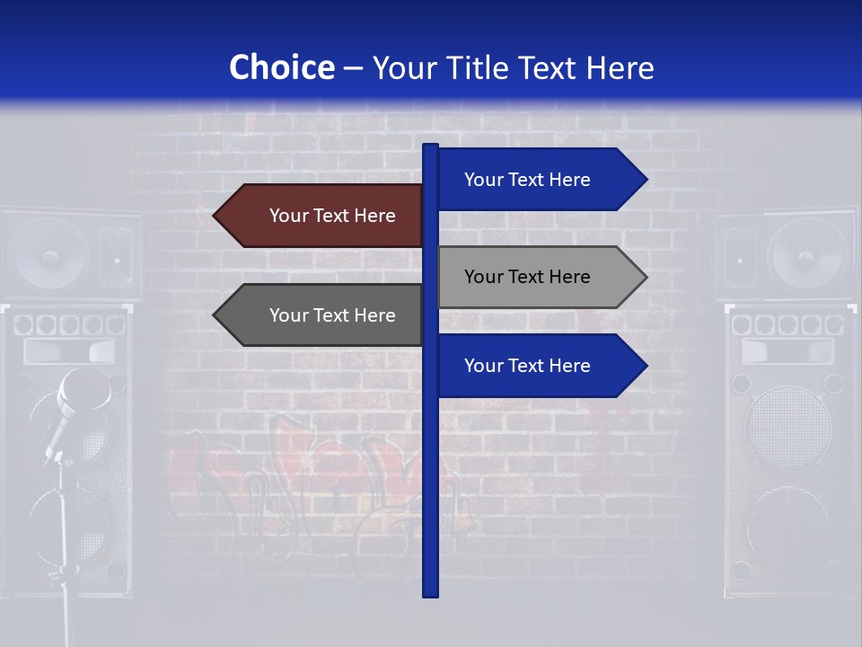 Concert Techno Advertisement PowerPoint Template