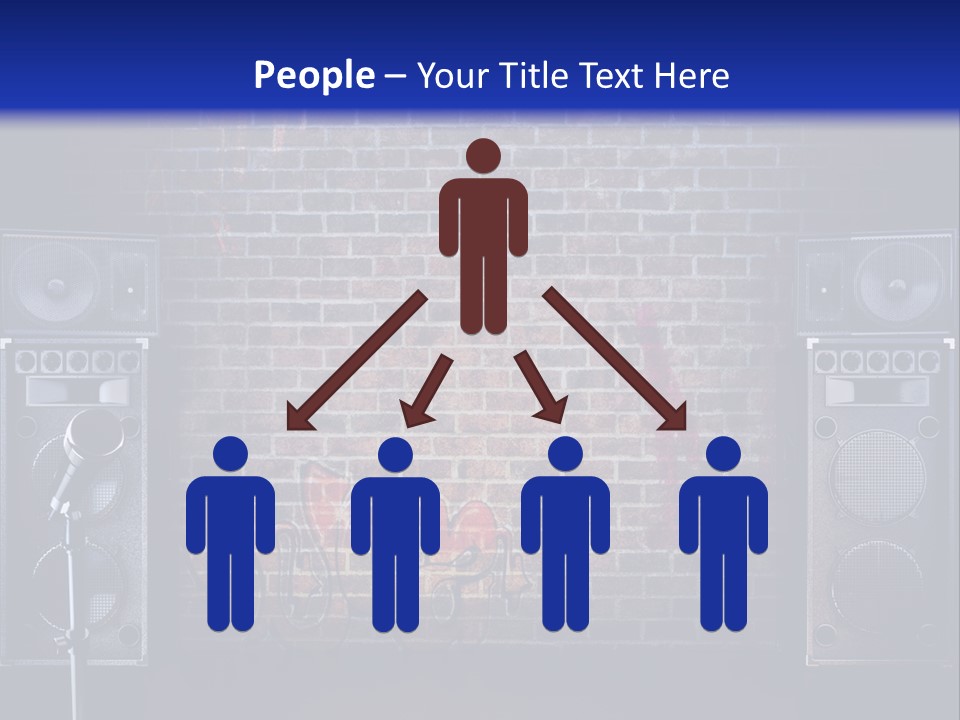 Concert Techno Advertisement PowerPoint Template