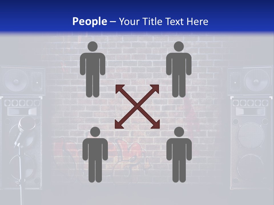 Concert Techno Advertisement PowerPoint Template