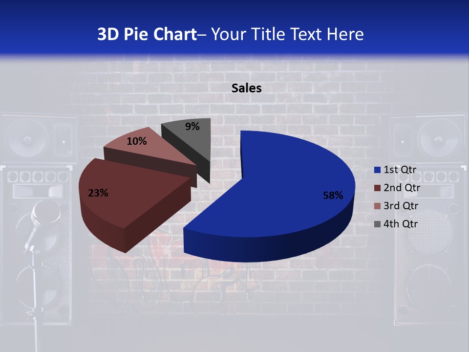 Concert Techno Advertisement PowerPoint Template