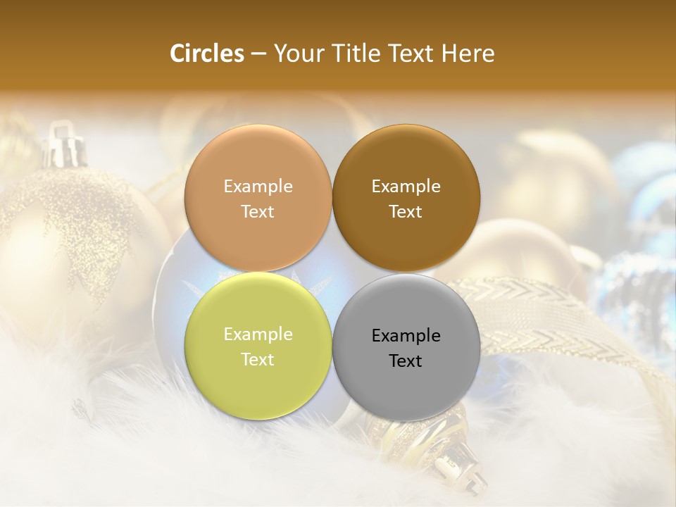 Closeup Ornate Glass PowerPoint Template