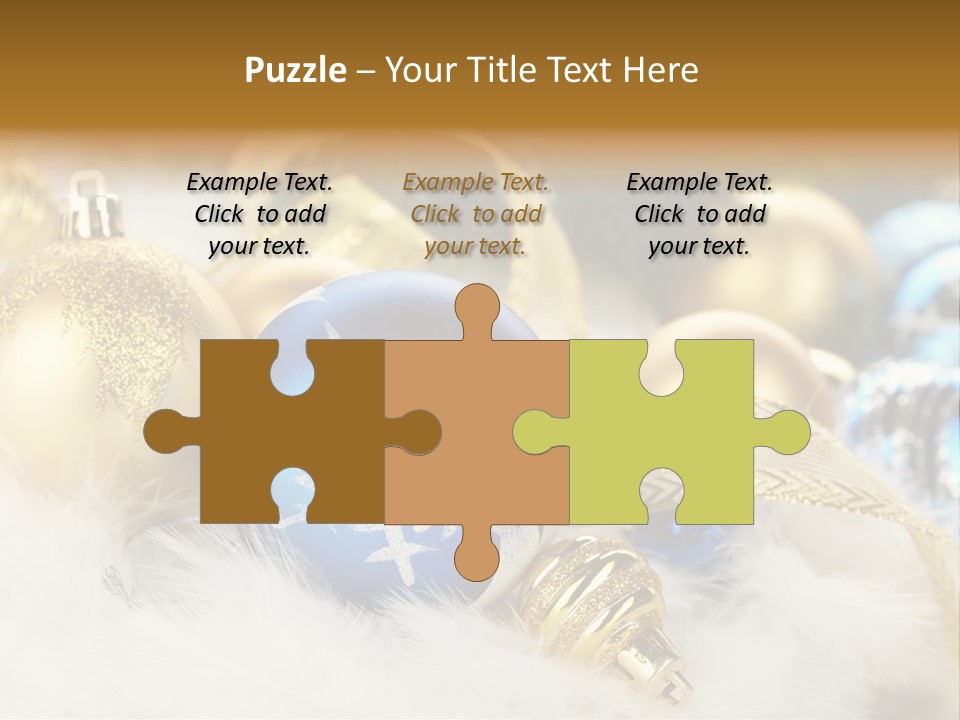 Closeup Ornate Glass PowerPoint Template