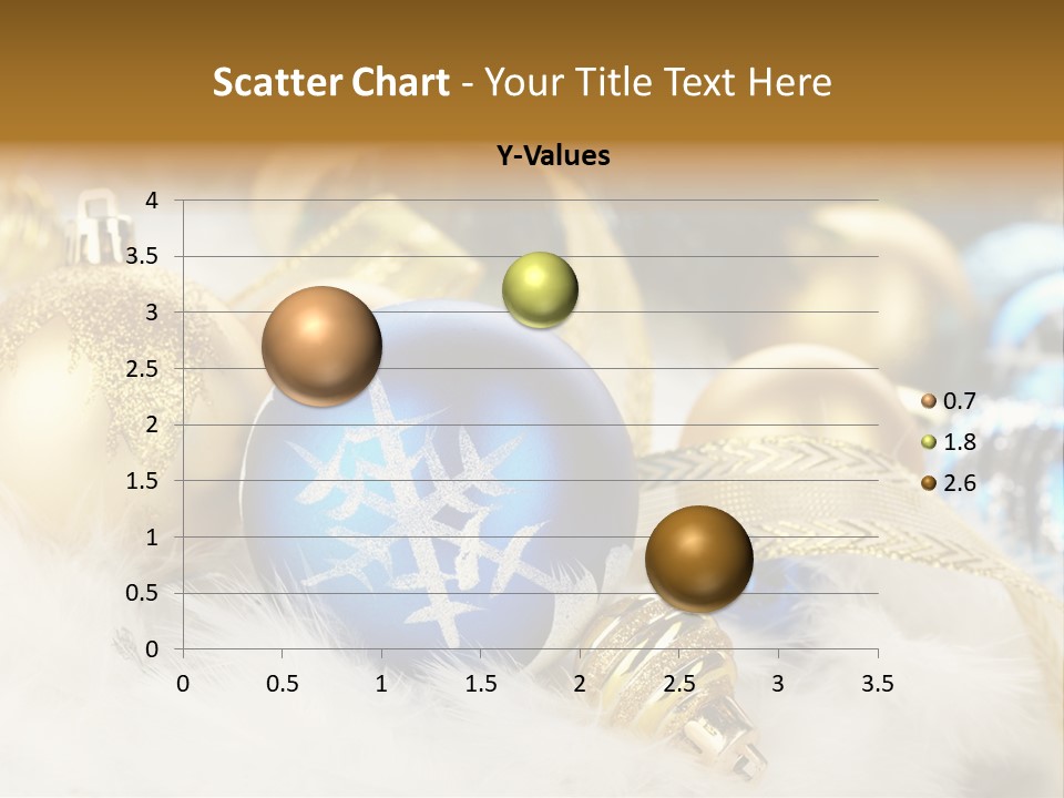 Closeup Ornate Glass PowerPoint Template