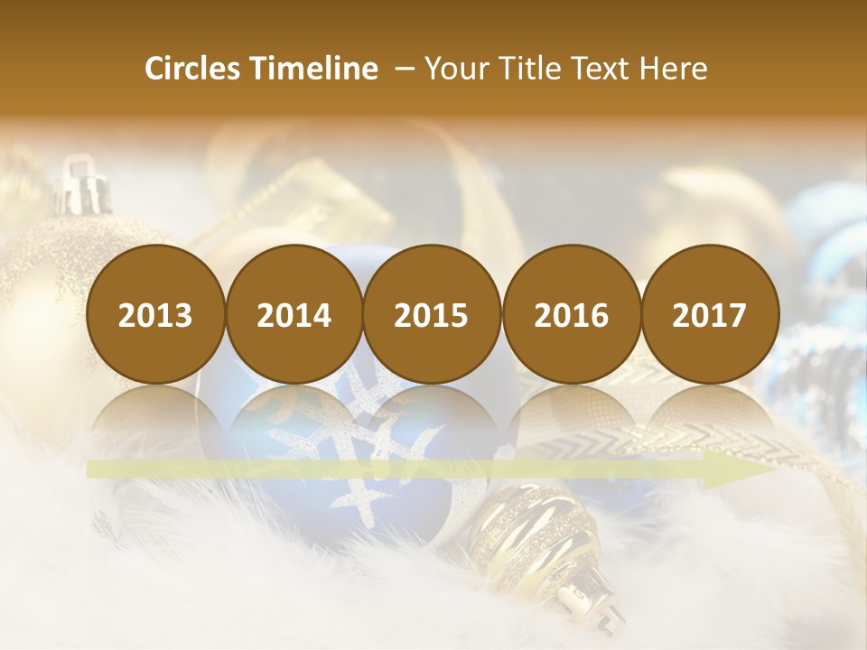 Closeup Ornate Glass PowerPoint Template
