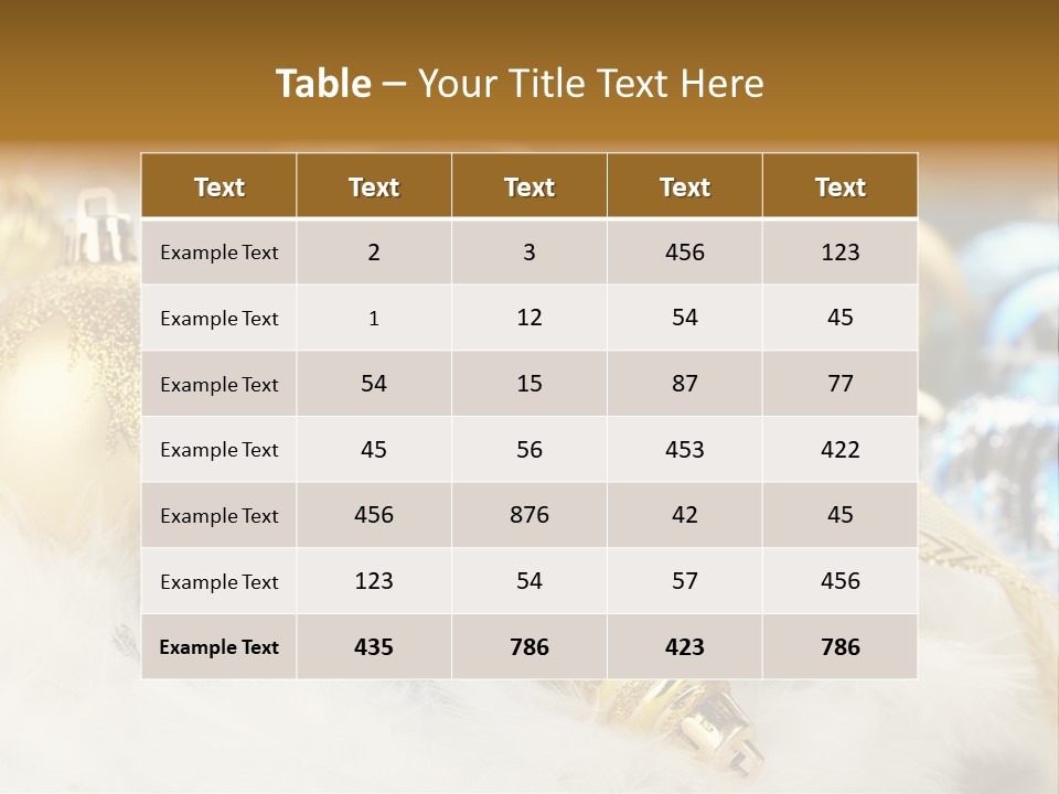 Closeup Ornate Glass PowerPoint Template