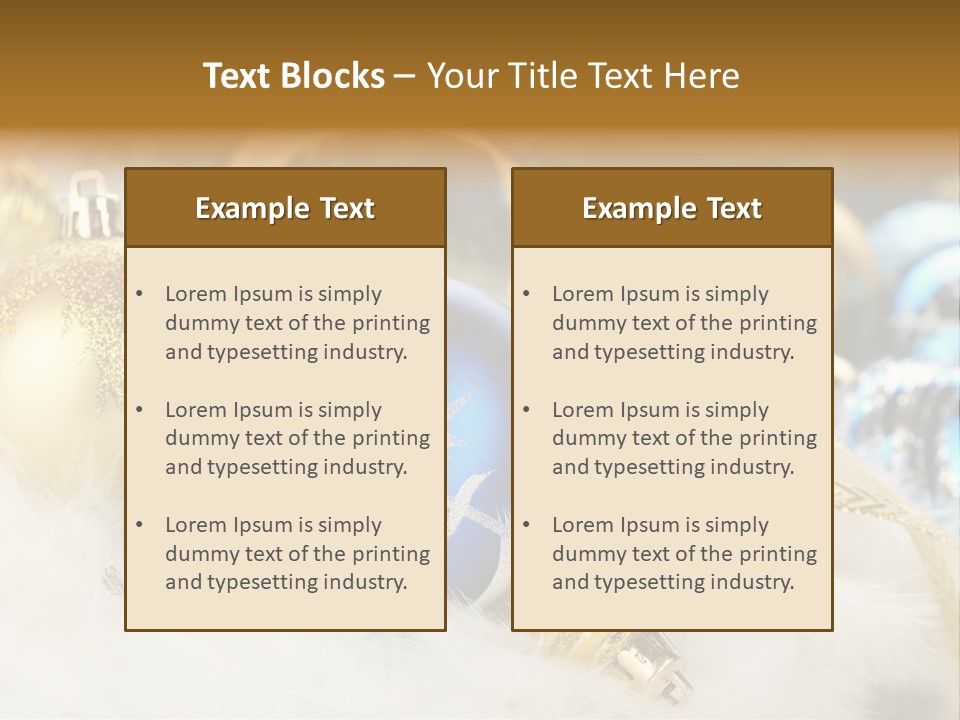 Closeup Ornate Glass PowerPoint Template