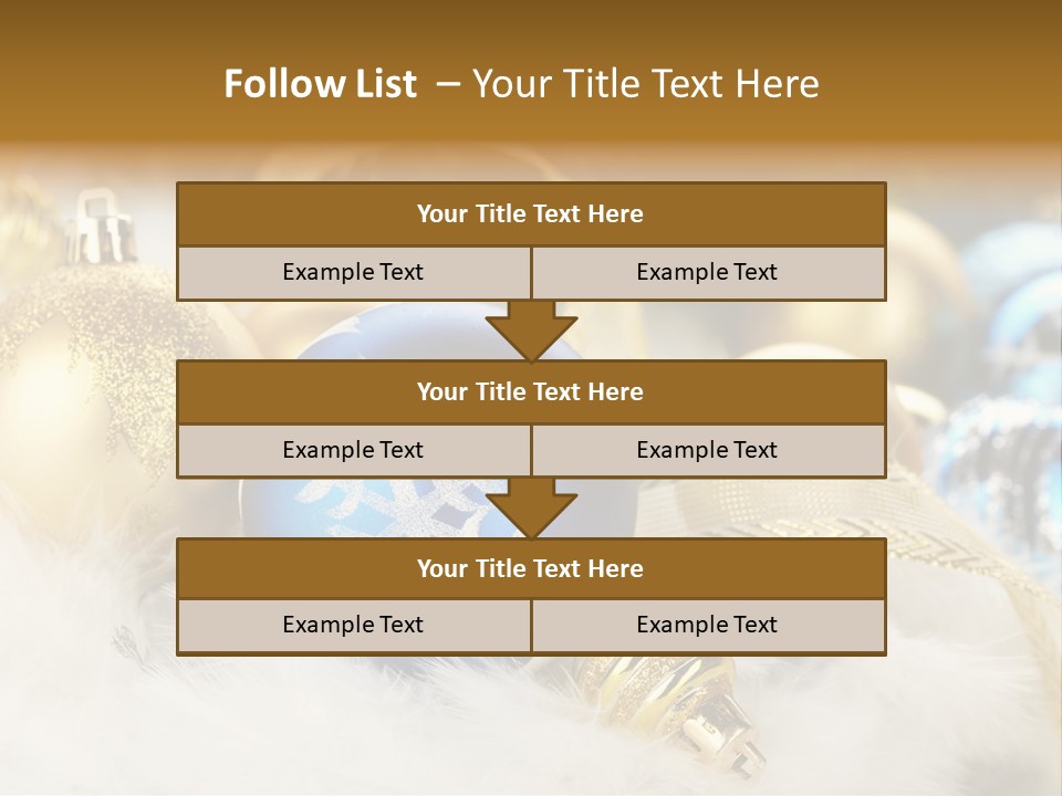 Closeup Ornate Glass PowerPoint Template