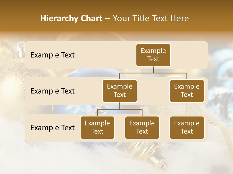 Closeup Ornate Glass PowerPoint Template