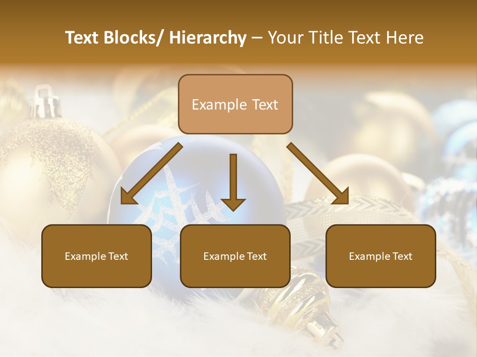 Closeup Ornate Glass PowerPoint Template