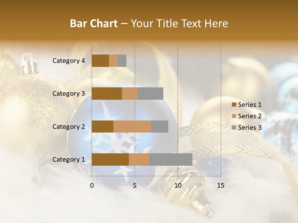 Closeup Ornate Glass PowerPoint Template