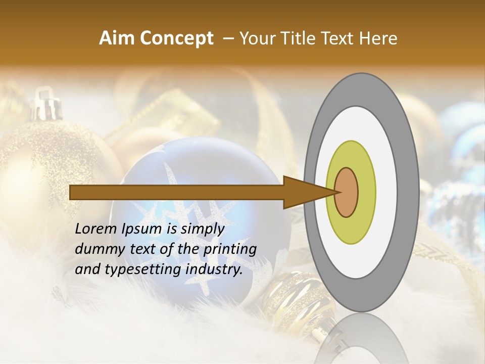 Closeup Ornate Glass PowerPoint Template