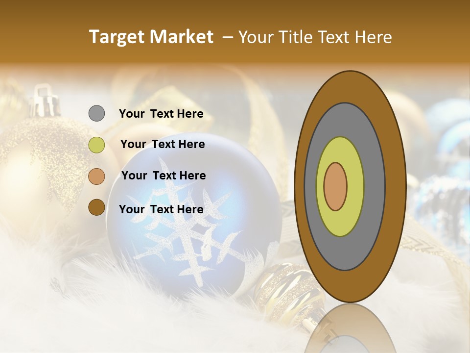 Closeup Ornate Glass PowerPoint Template