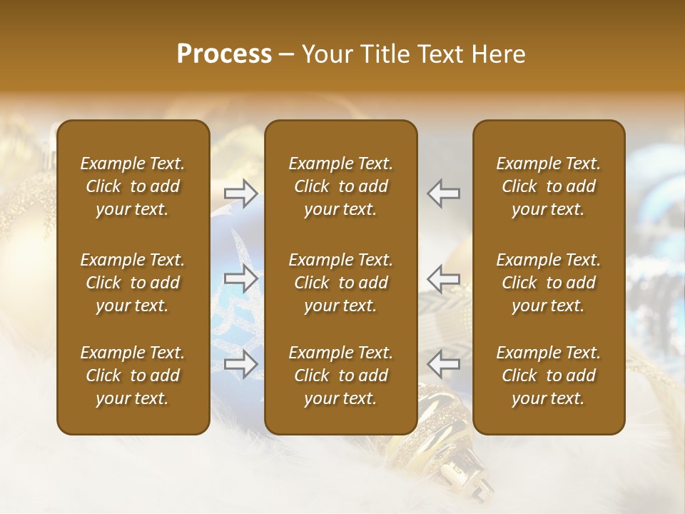 Closeup Ornate Glass PowerPoint Template
