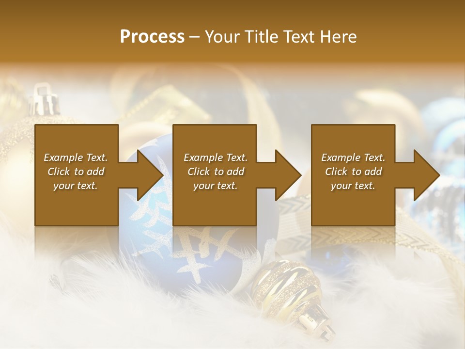 Closeup Ornate Glass PowerPoint Template