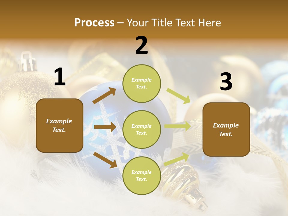 Closeup Ornate Glass PowerPoint Template
