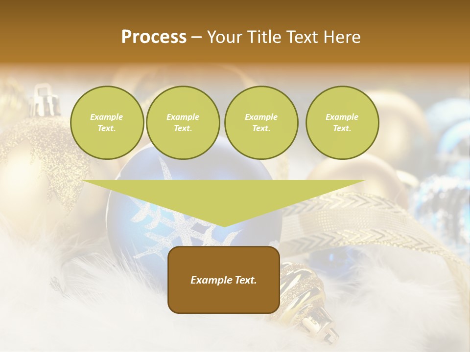 Closeup Ornate Glass PowerPoint Template