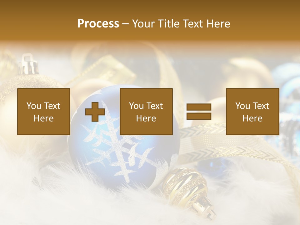 Closeup Ornate Glass PowerPoint Template