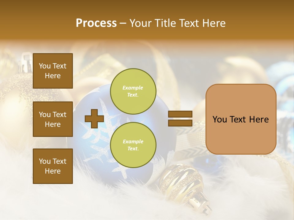 Closeup Ornate Glass PowerPoint Template