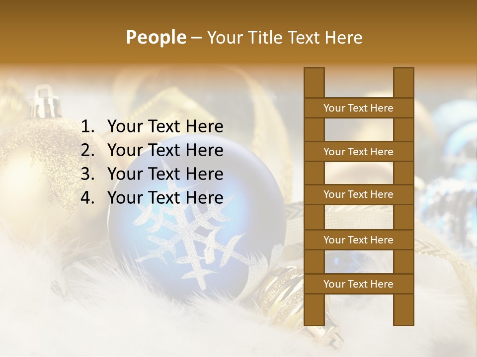 Closeup Ornate Glass PowerPoint Template