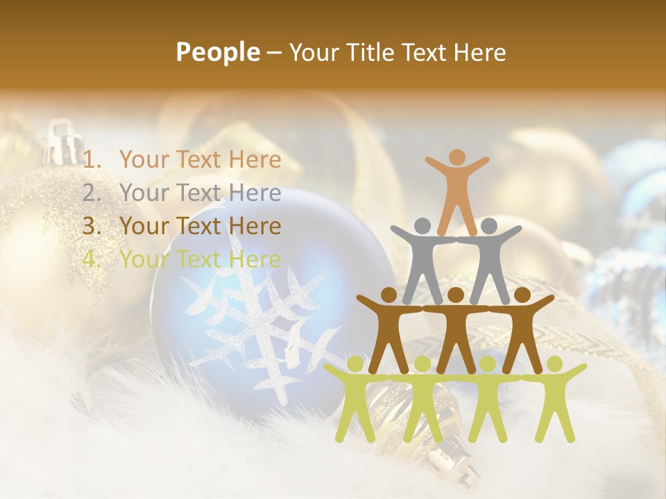 Closeup Ornate Glass PowerPoint Template