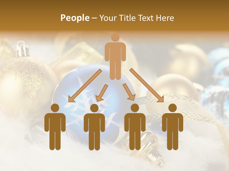 Closeup Ornate Glass PowerPoint Template