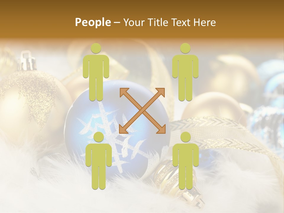 Closeup Ornate Glass PowerPoint Template