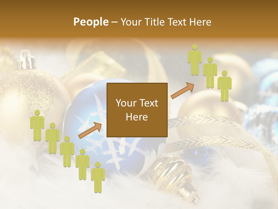 Closeup Ornate Glass PowerPoint Template