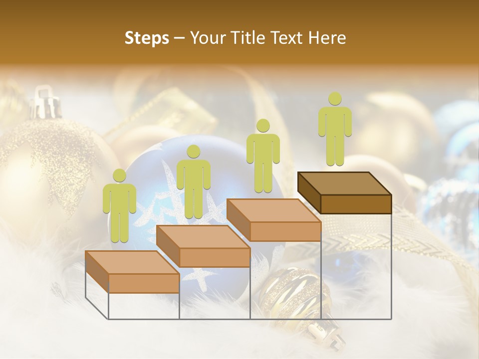 Closeup Ornate Glass PowerPoint Template