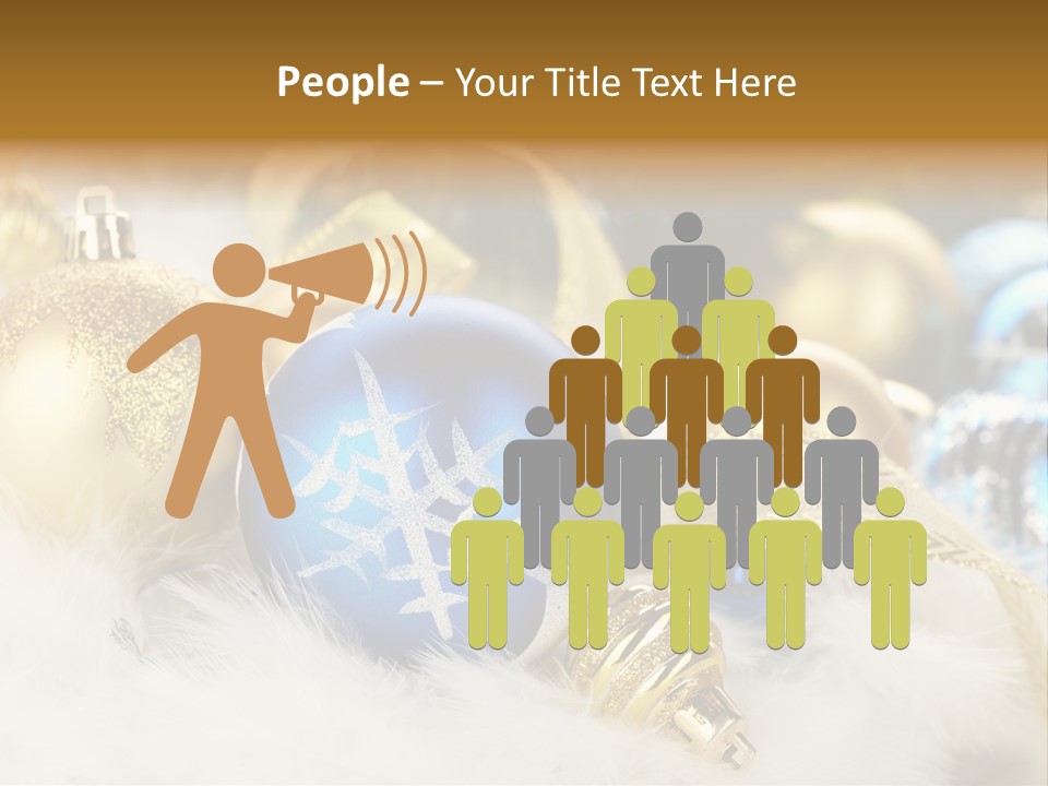 Closeup Ornate Glass PowerPoint Template